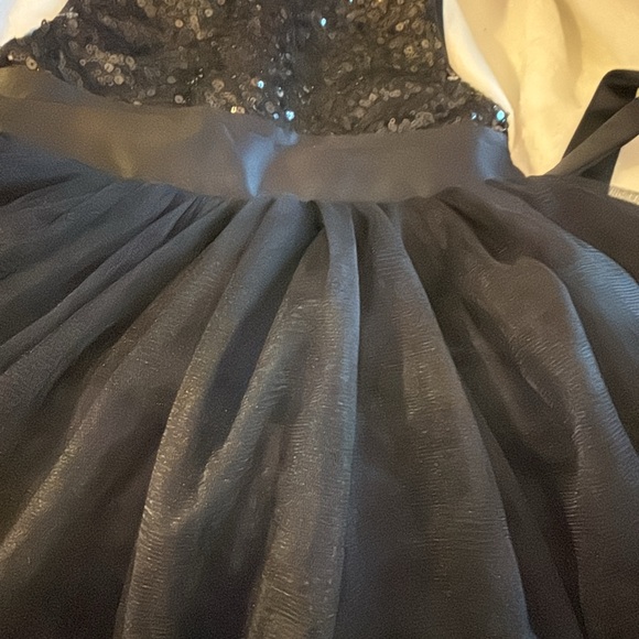 New pageant sleeveless top zipper up back sequins on front top - Picture 6 of 15